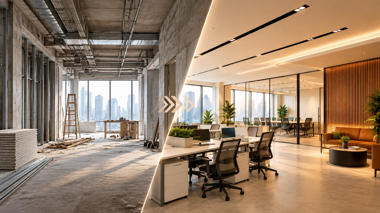Office Fit-Out Cost per Sq Ft in Gurgaon