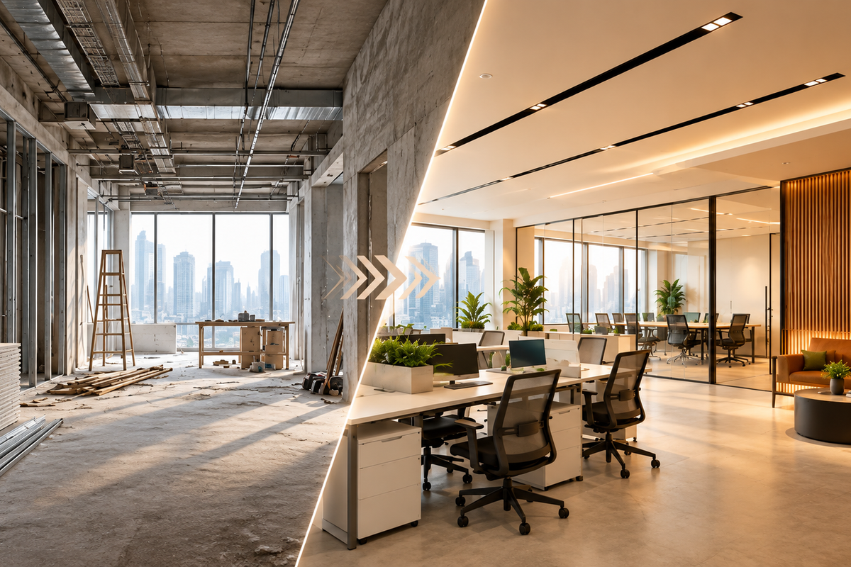 Office Fit-Out Cost per Sq Ft in Gurgaon