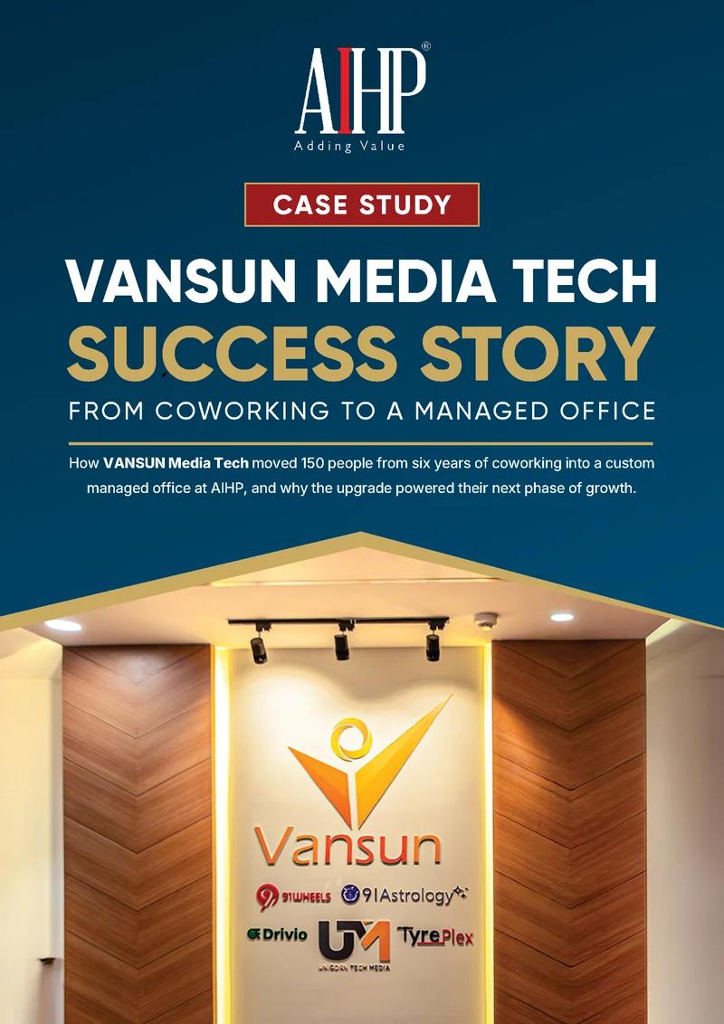 VANSUN Media Tech case study cover