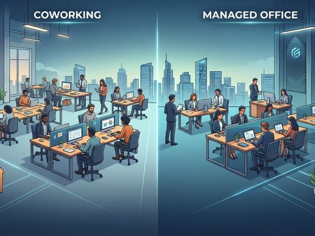 Coworking vs Managed Office in Gurgaon