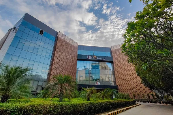 AIHP Palms — managed private office building in Udyog Vihar, Gurgaon