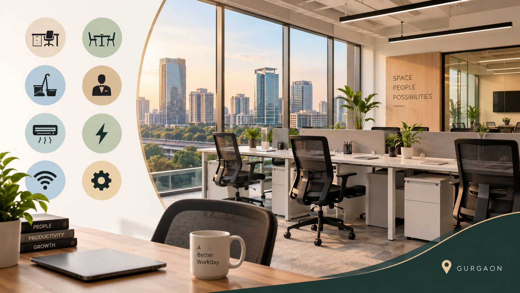 Fully Furnished Office Space in Gurgaon