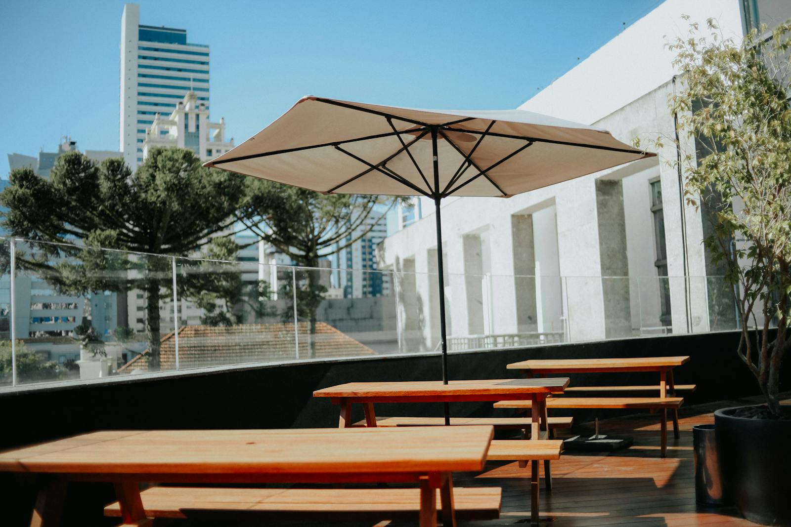 Private Terrace on Every Floor at AIHP Tower — AIHP office space