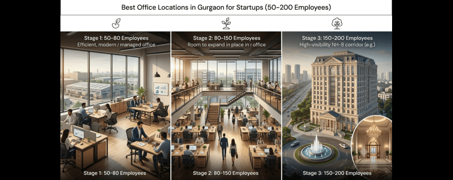 Office Locations in Gurgaon for Startups