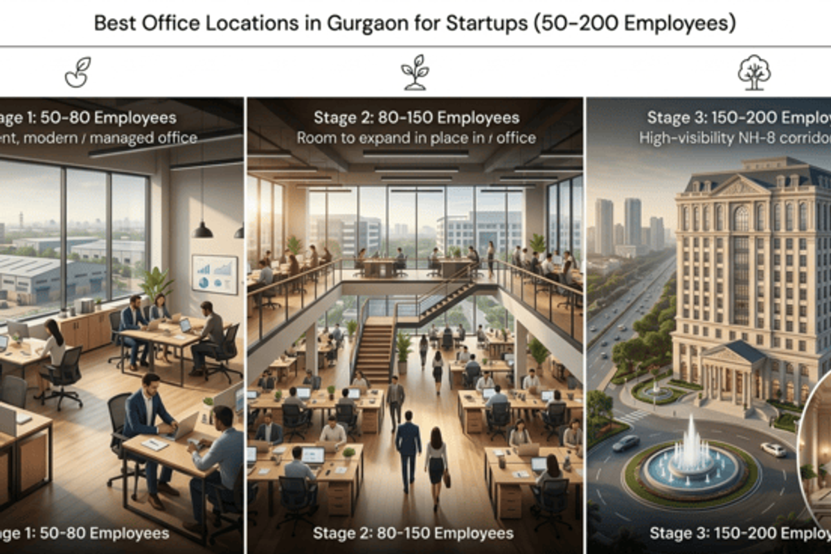Office Locations in Gurgaon for Startups