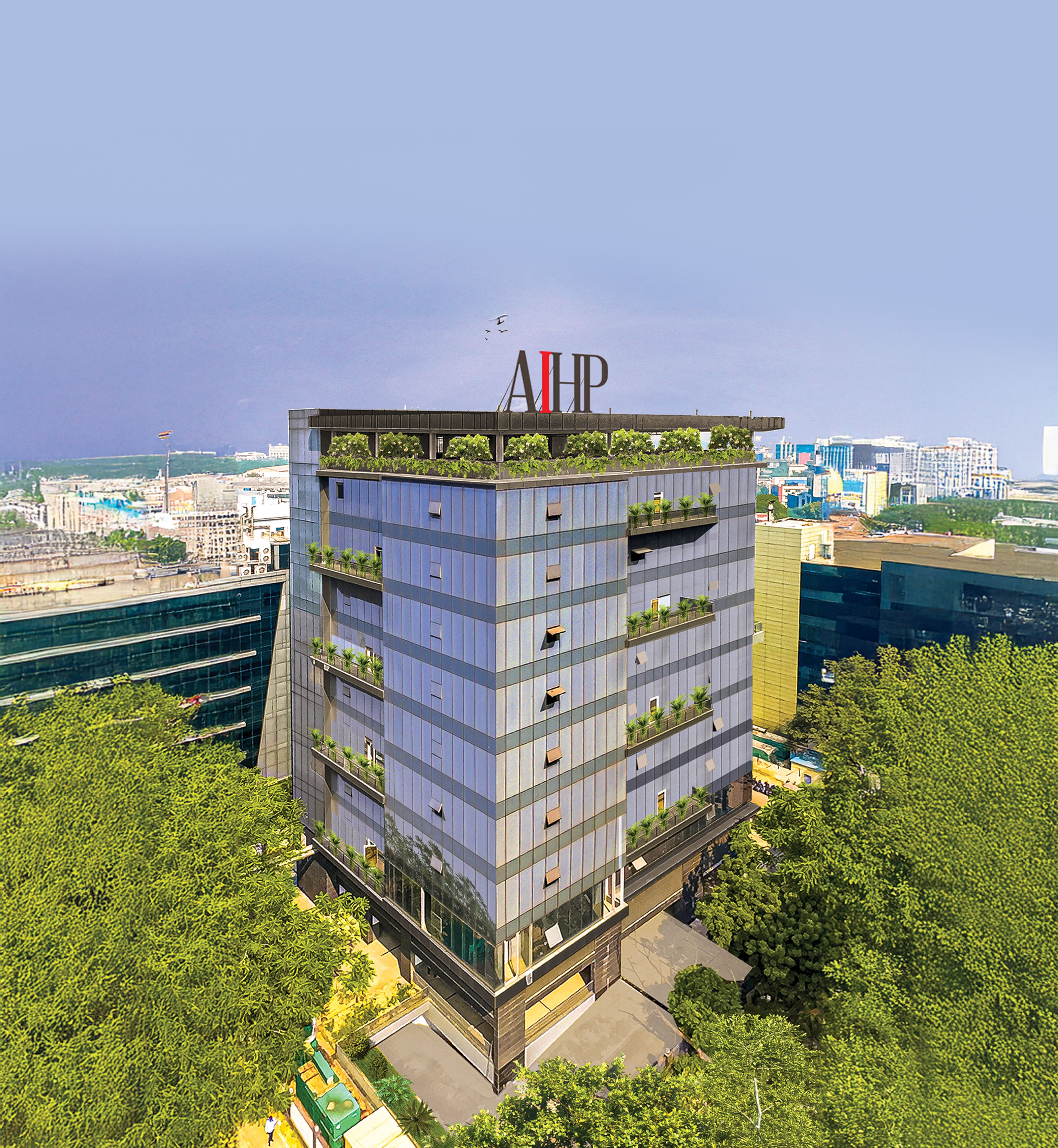 AIHP Millennium — managed private office building in Udyog Vihar, Gurgaon
