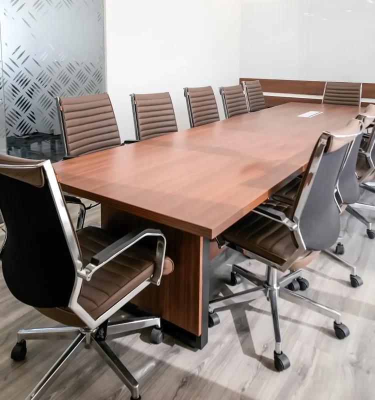 Glass-walled meeting room at AIHP Tower, Udyog Vihar Gurgaon