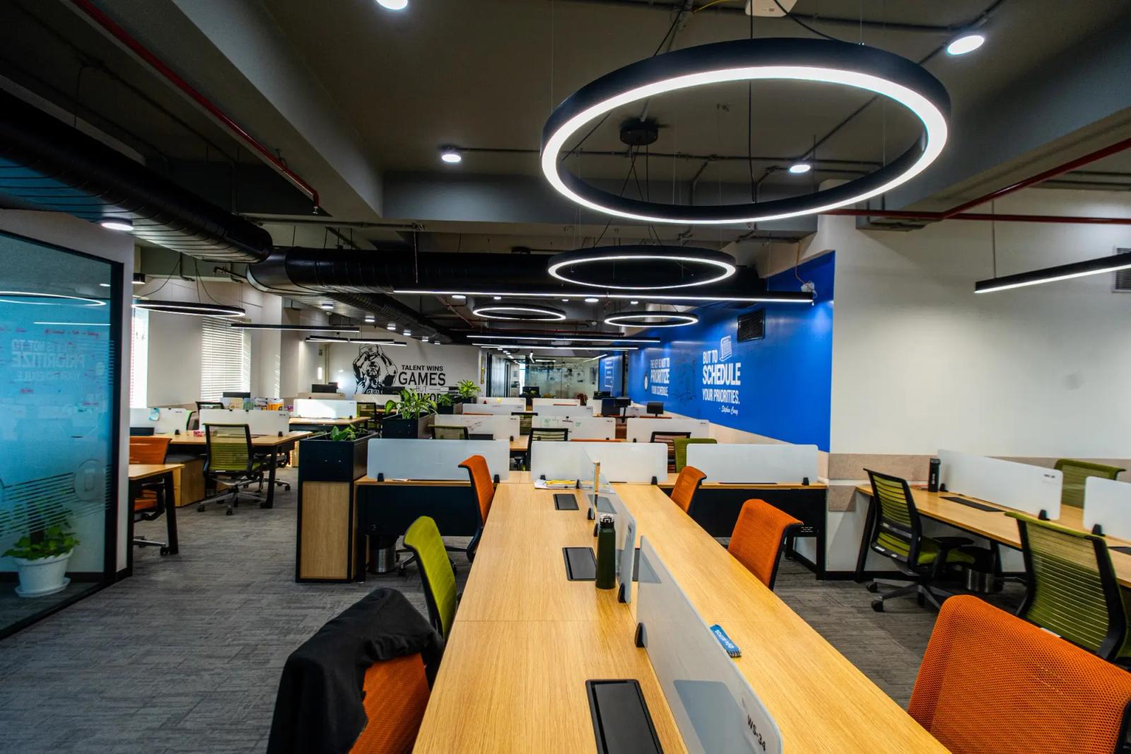collaborative desk configurations