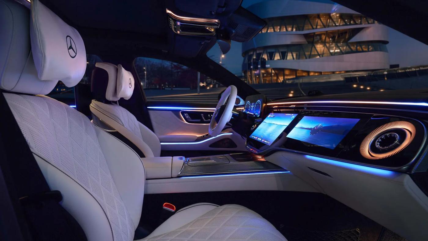 Mercedes-Benz S-Class S450 (W223) — luxury sedan, photo 3