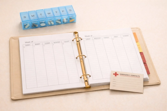 Creating a Weekly Care Plan for Aging at Home