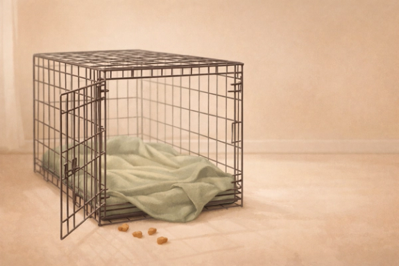 Crate Training Without Creating Panic