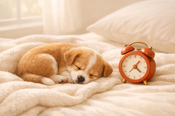 Puppy Sleep and Nap Schedule by Age