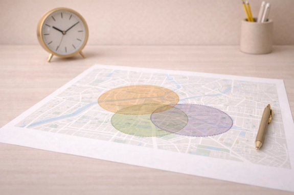 Minimum Shift Lengths and Service Area Boundaries