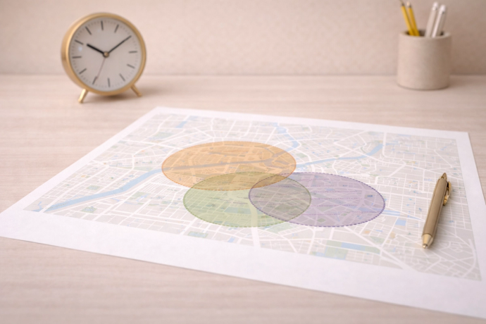 Minimum Shift Lengths and Service Area Boundaries