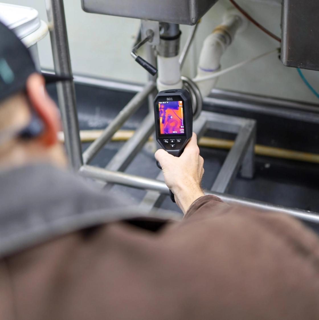 Thermal camera inspection