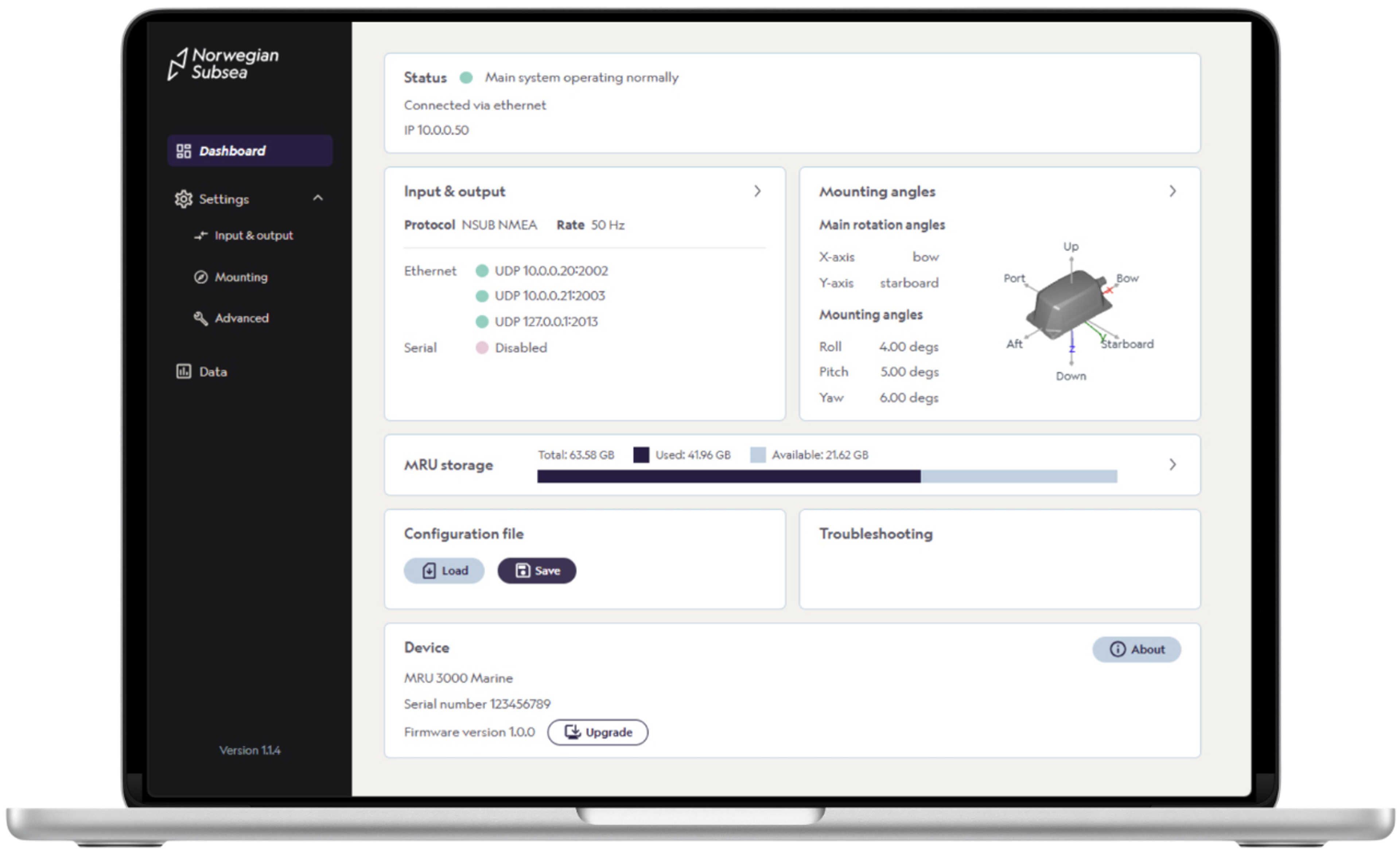 picture of our configurator software