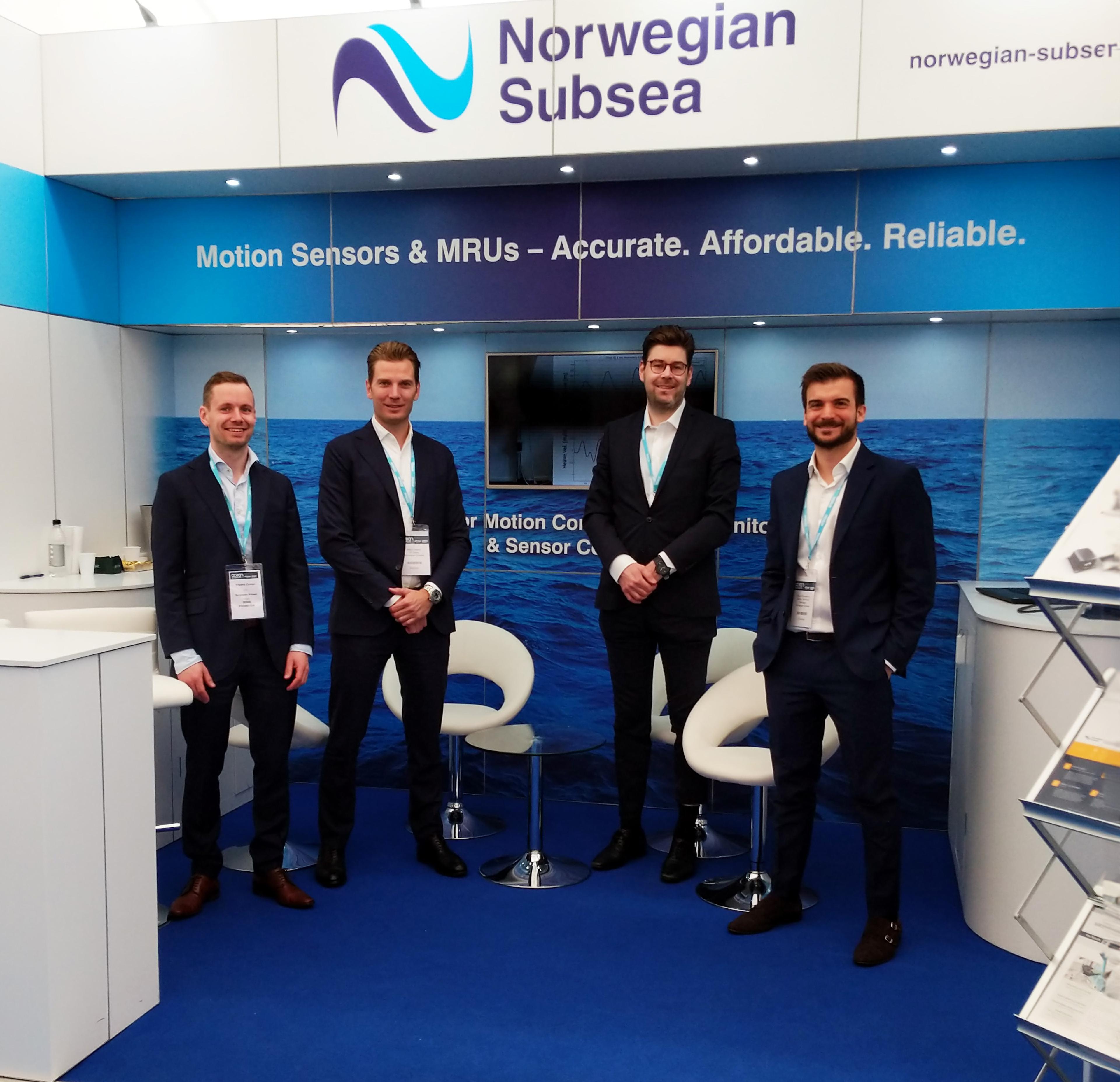 norwegian subsea stand at a fair