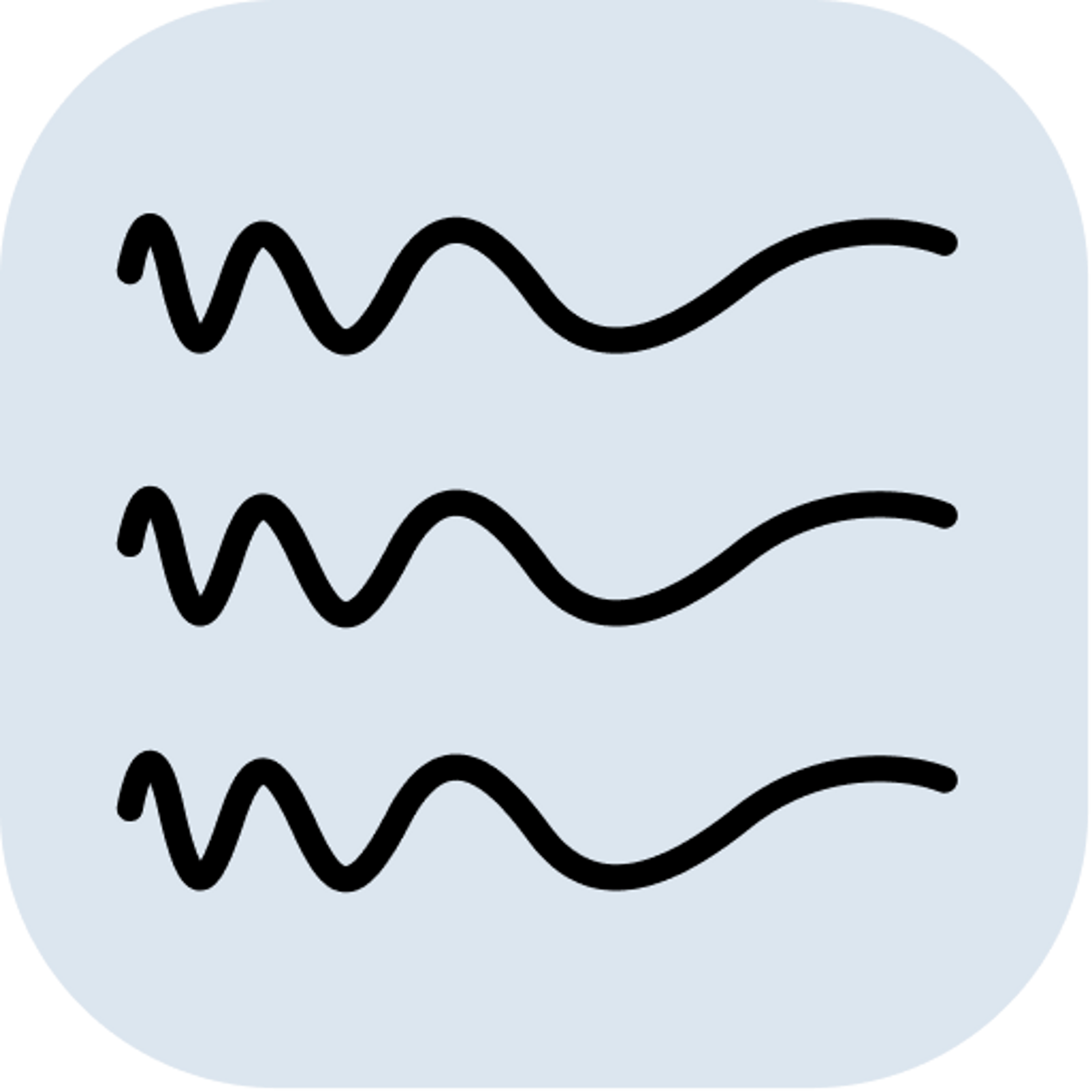 icon representing motion measurements