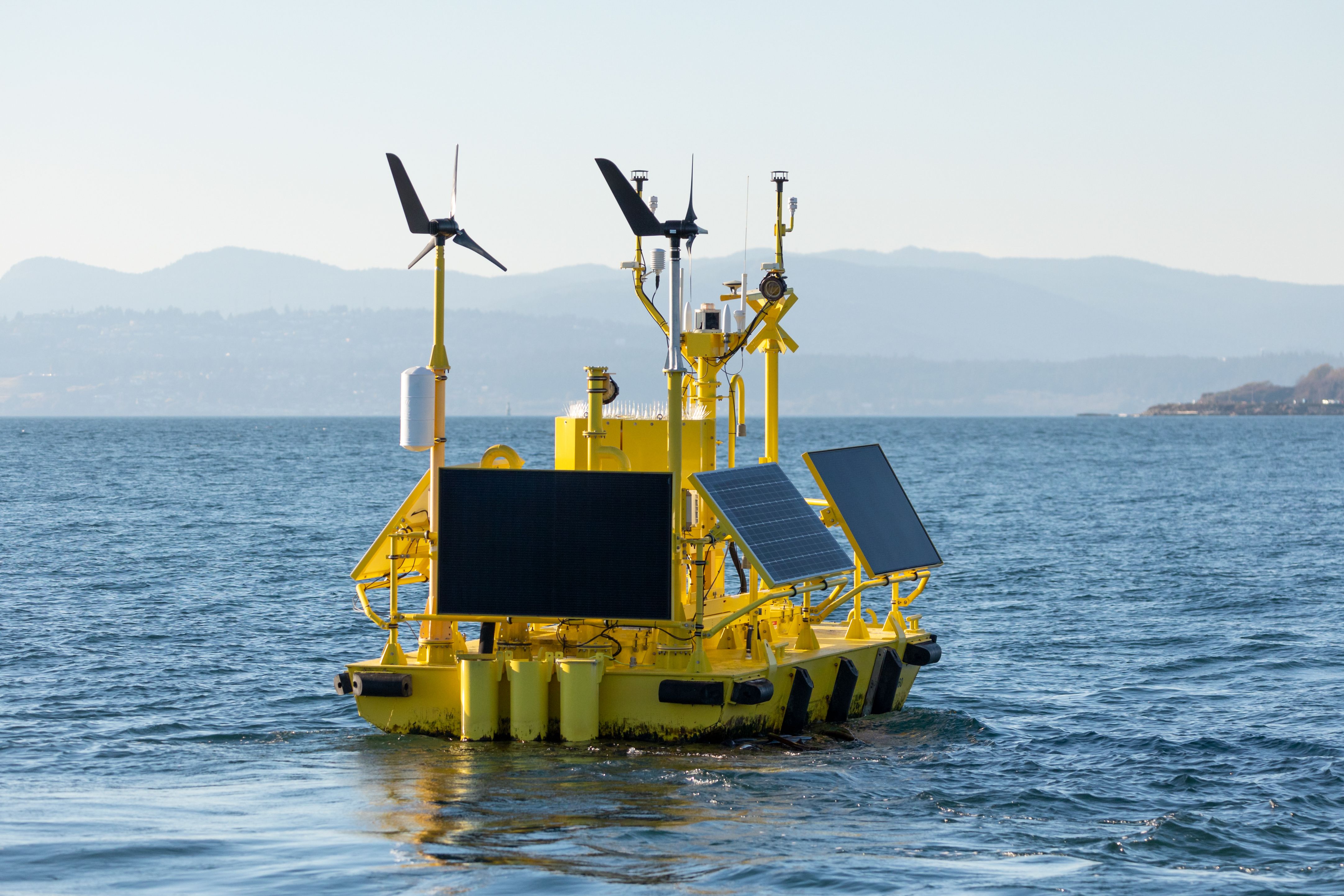 a picture of a Offshore Wind Resource Assessment Buoy
