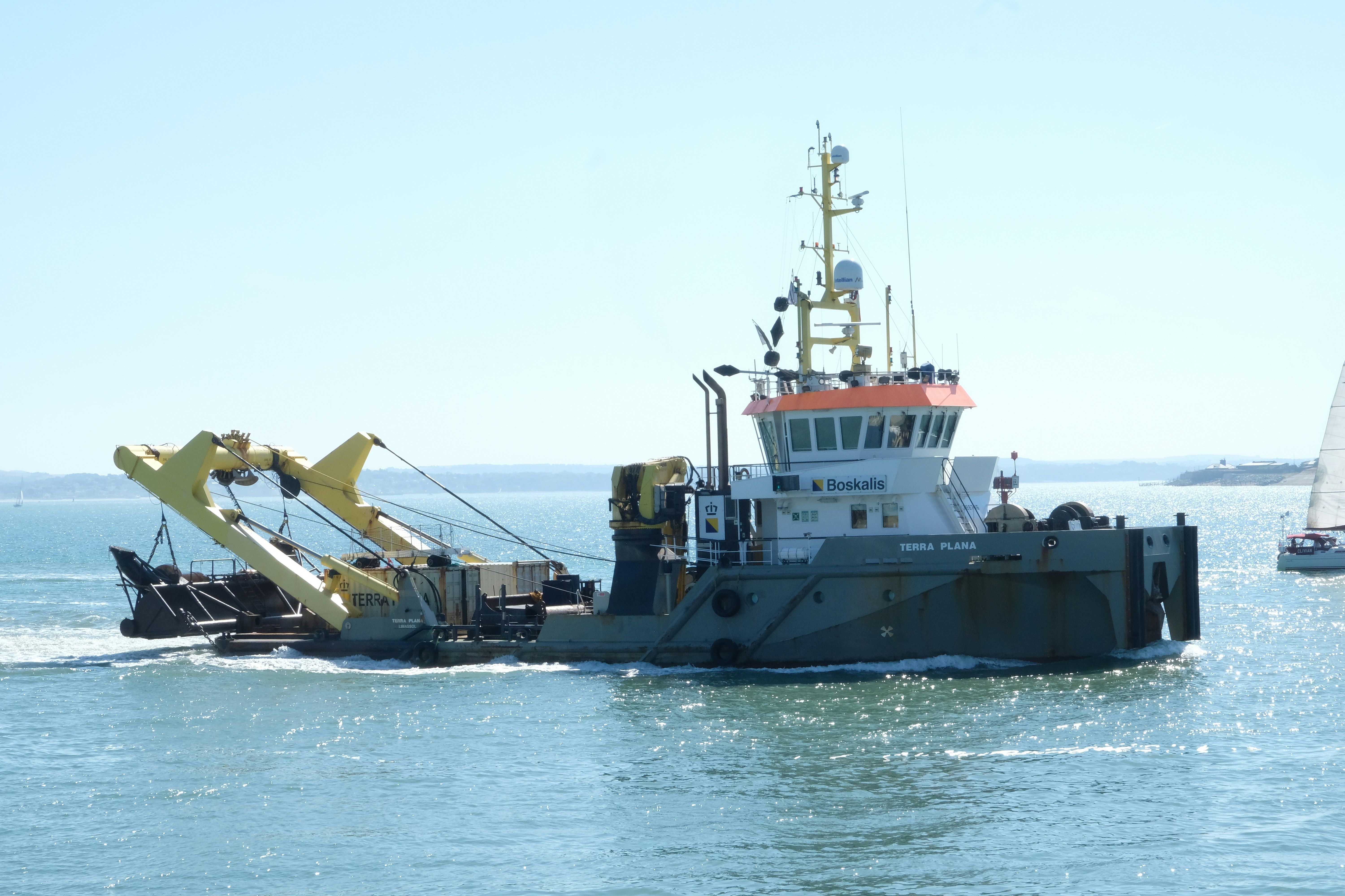a picture of a Dredging Vessel