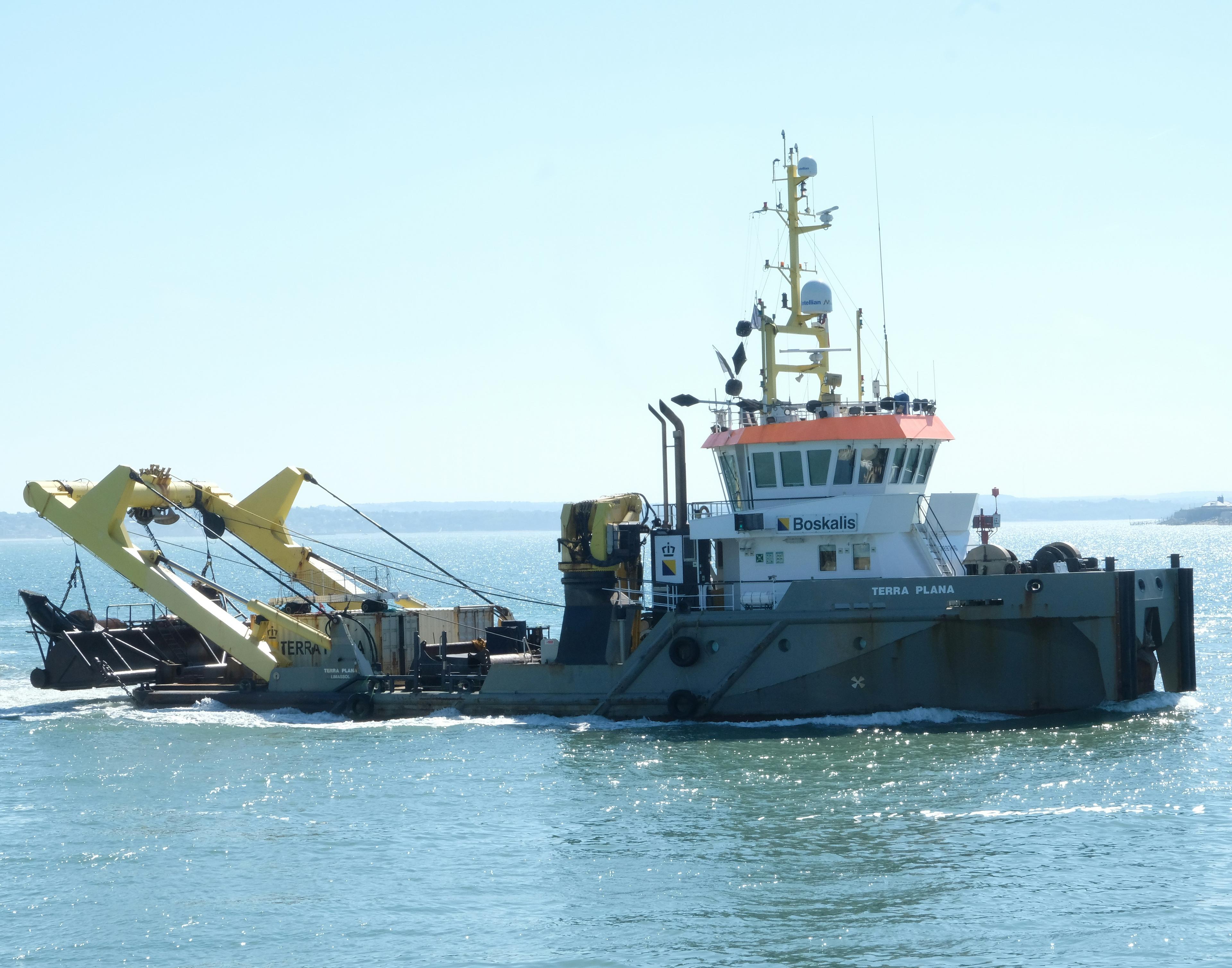 a picture of a Dredging Vessel
