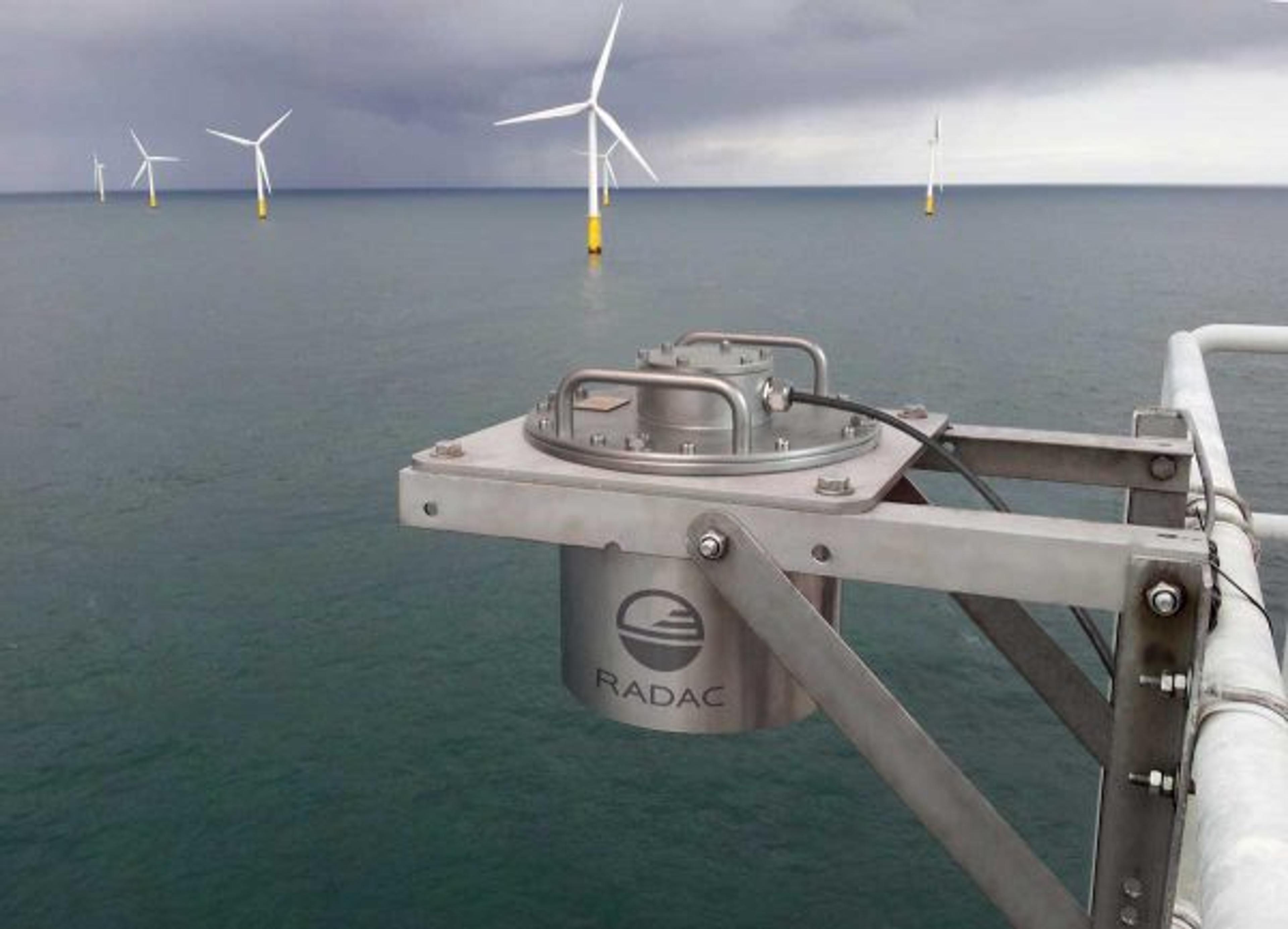 Radac WaveGuide Onboard at offshore wind park