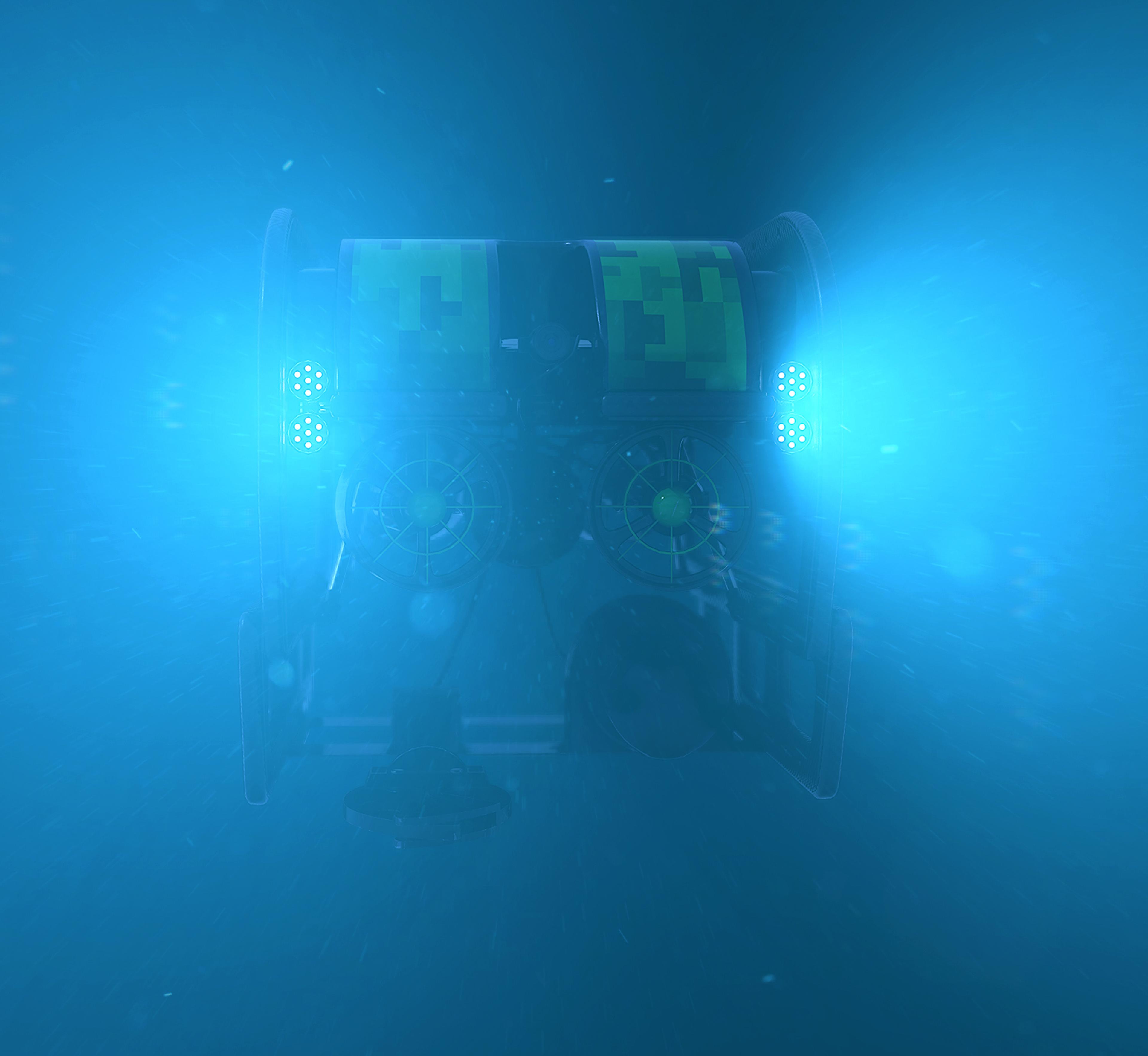 illustration of our MRU Marine showing roll, pitch, yaw, surge, sway and heave