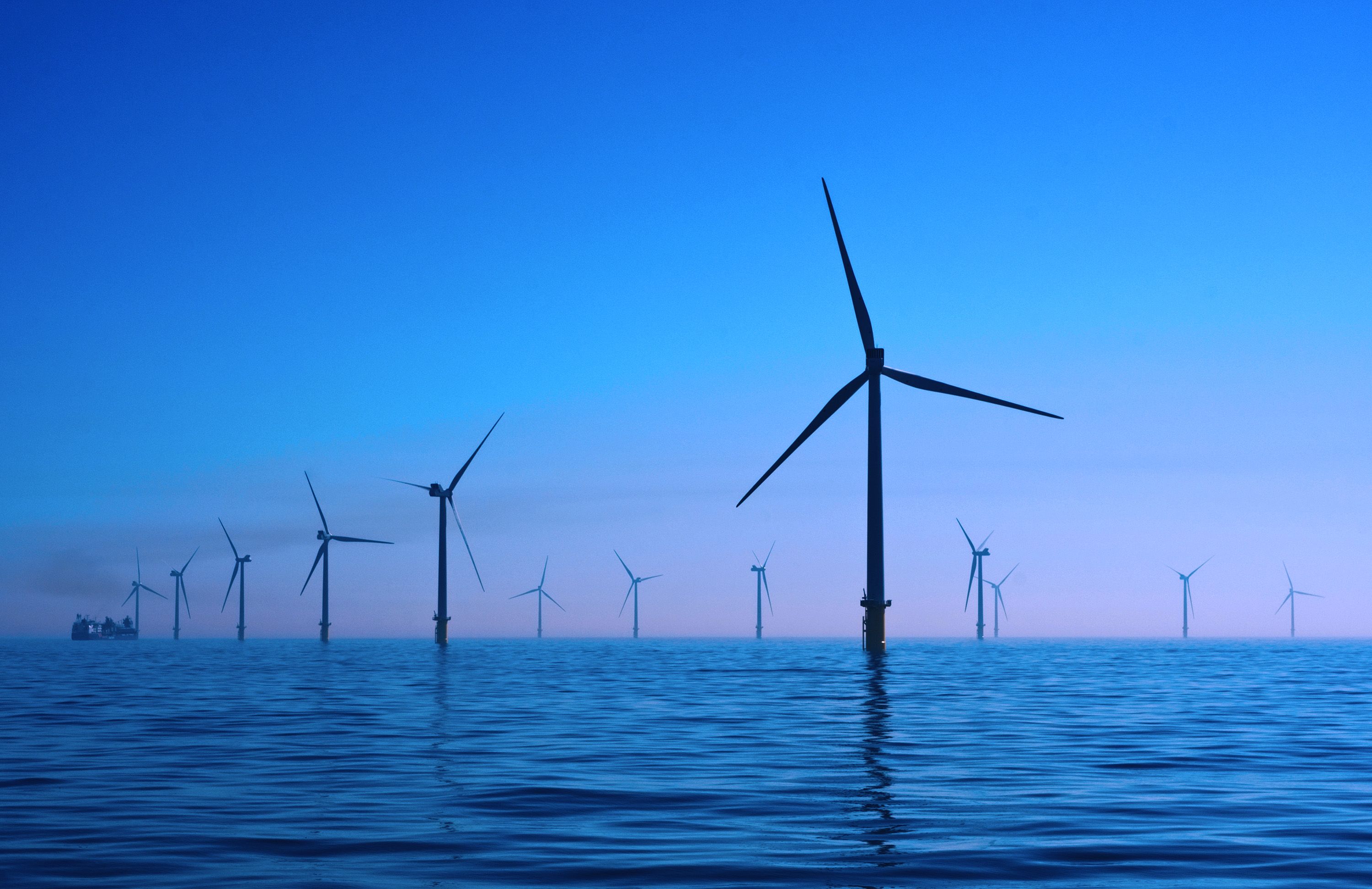 picture of wind turbines