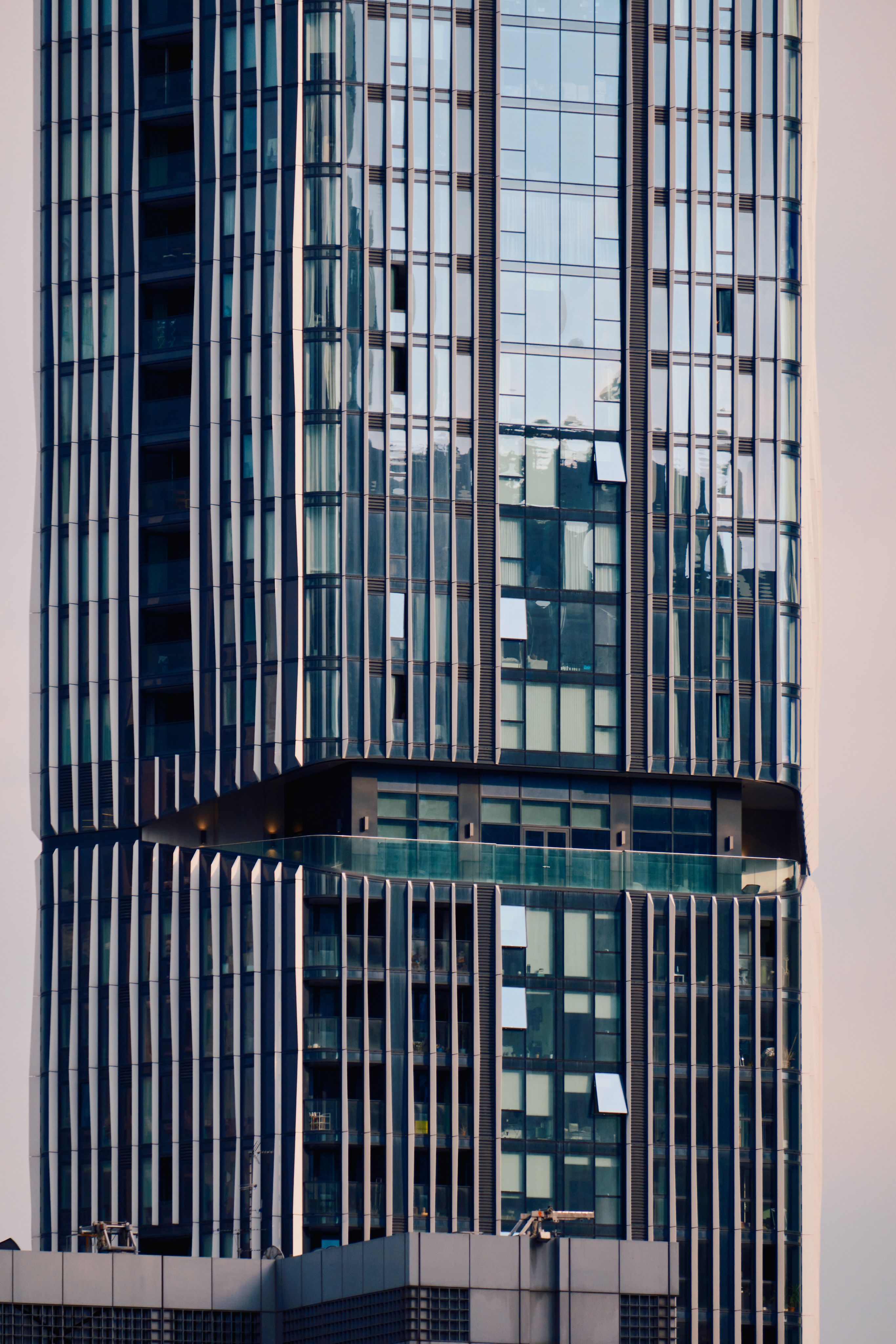 Canary Wharf Architecture buildings at sunset