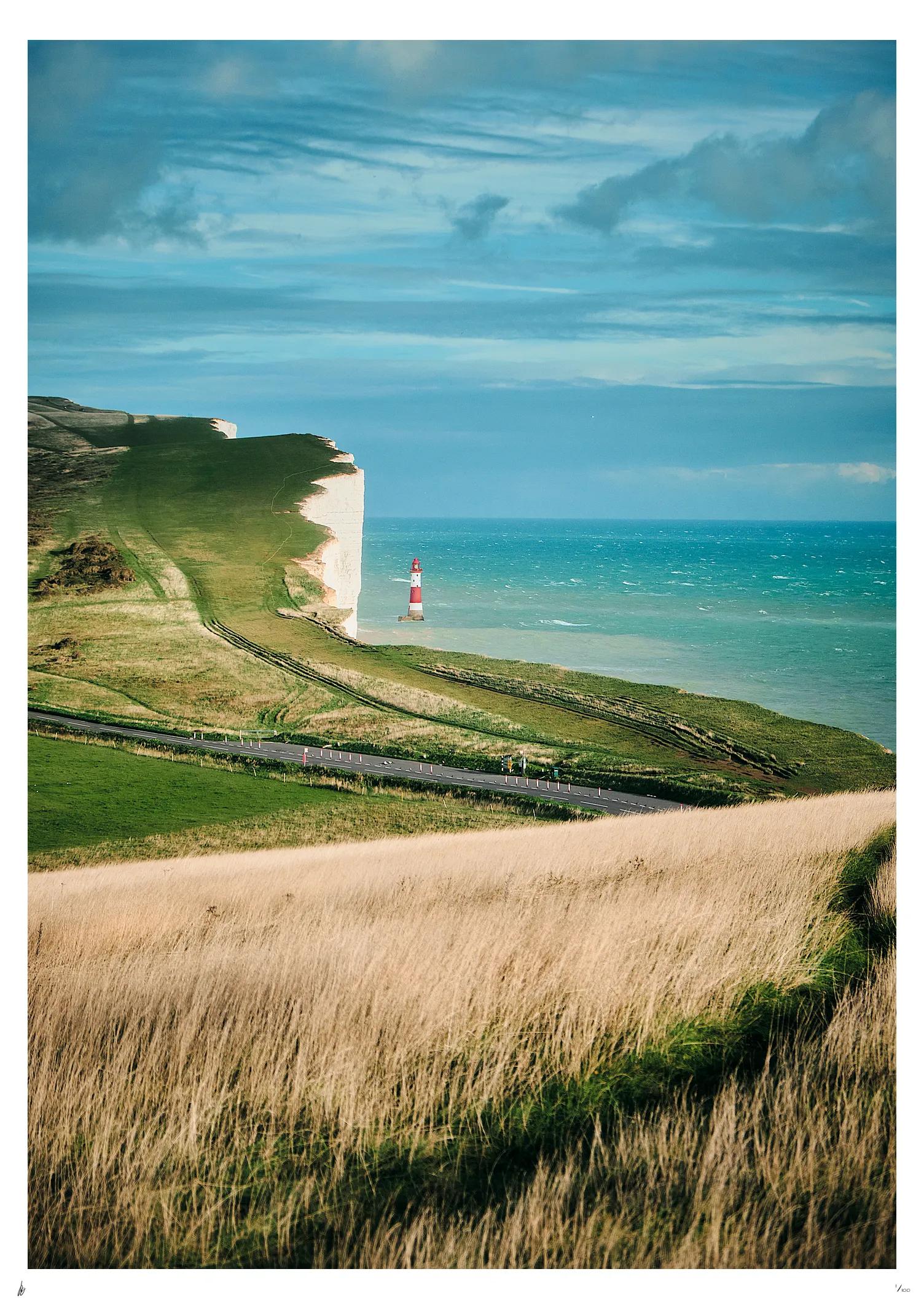 Beachy Head Lighthouse, Photo Print