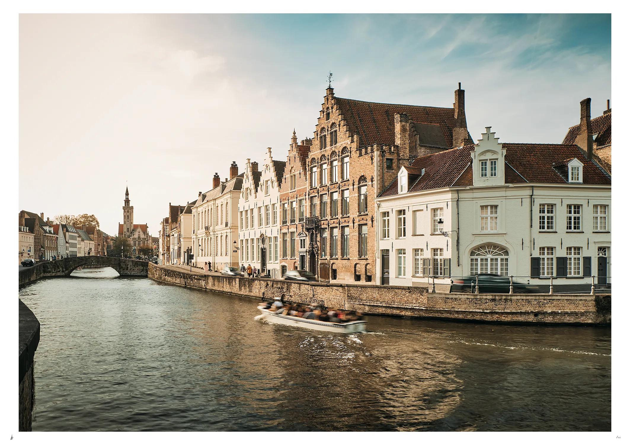 Canals of Bruges - Urban Photo Print