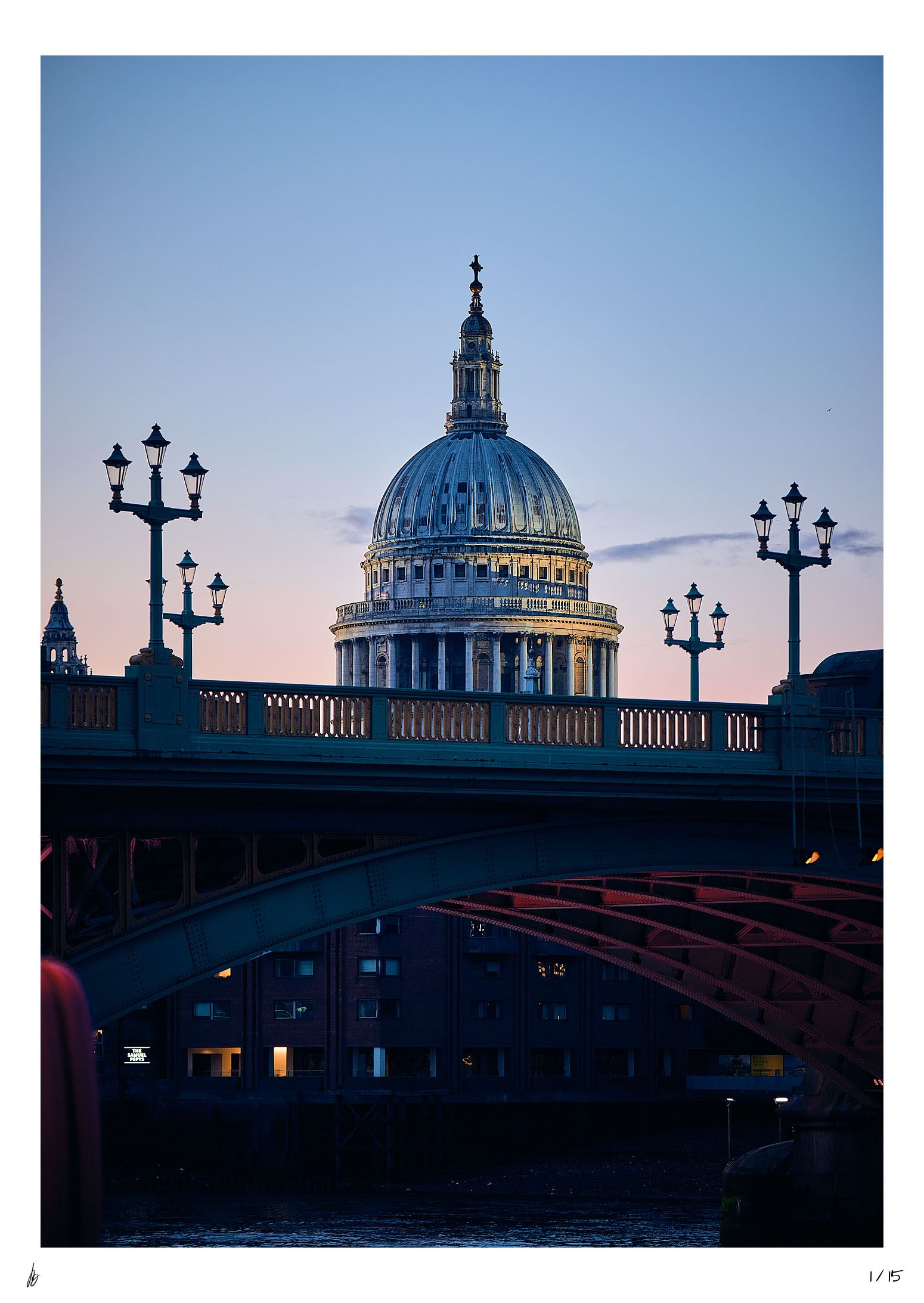 St Pauls Cathedral at Sunset - Photo Print