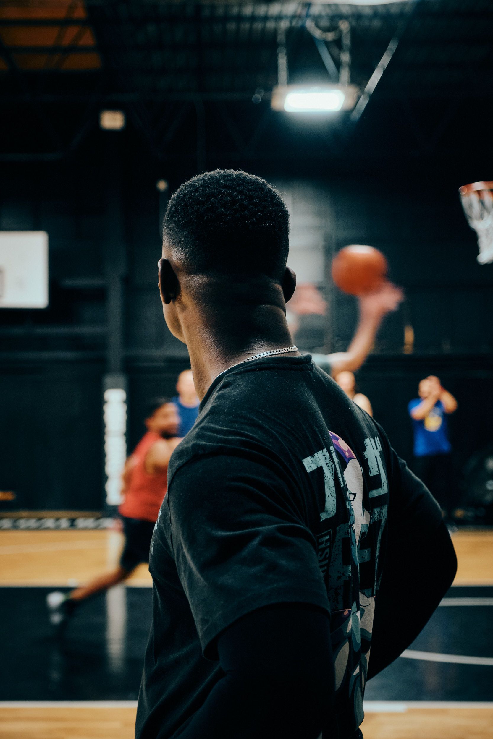 Portrait photography of athlete showing determination and physical conditioning