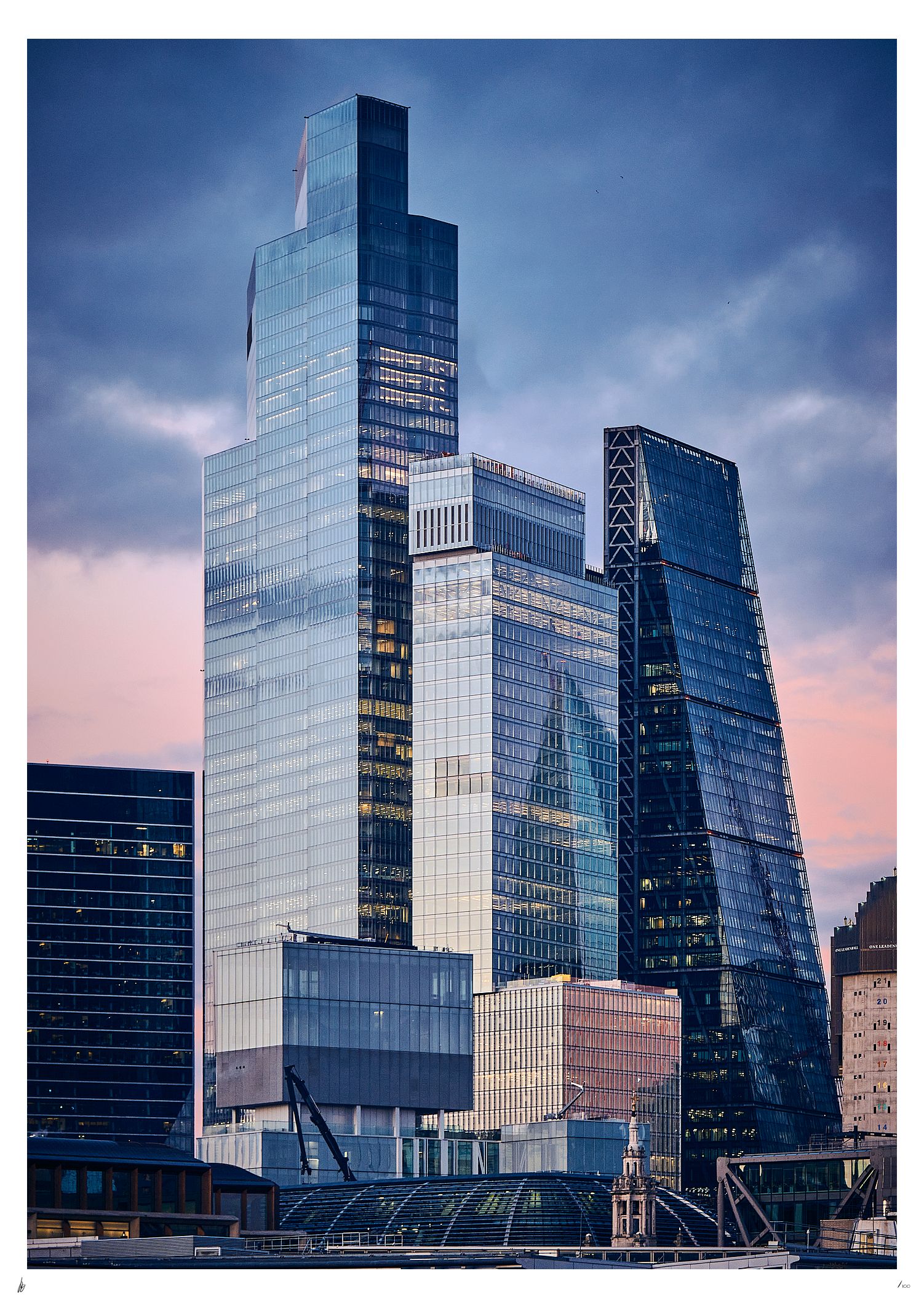 London's Skyline Majesty - City Photo Print