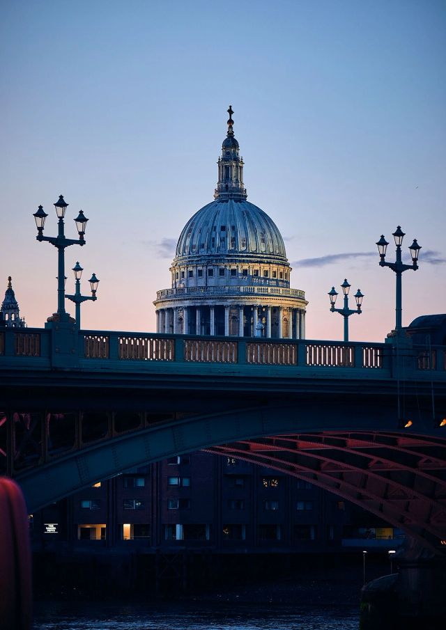 St Pauls Cathedral at Sunset - Photo Print fine art photography print by Boyan Georgiev