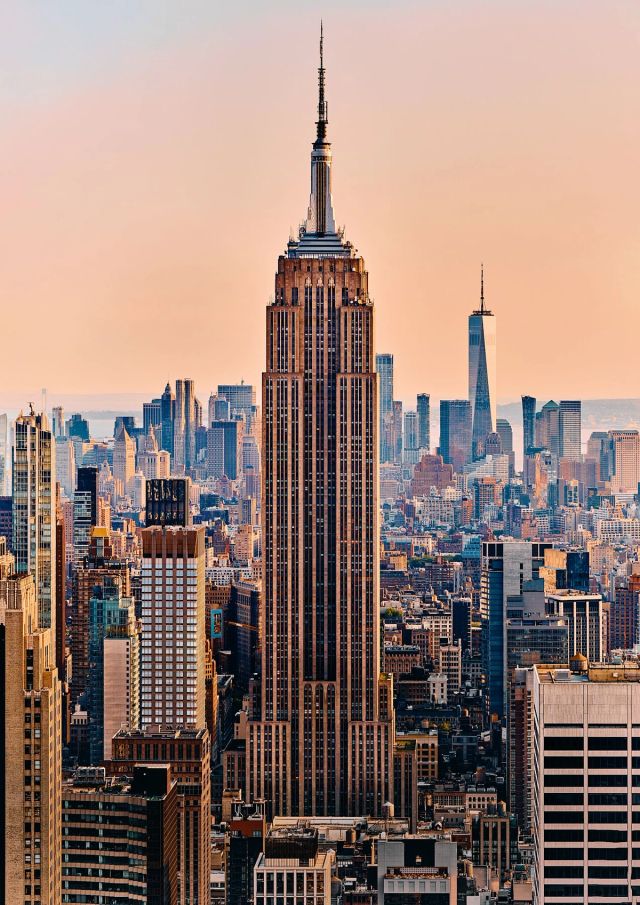 Empire State Building - NYC Print fine art photography print by Boyan Georgiev