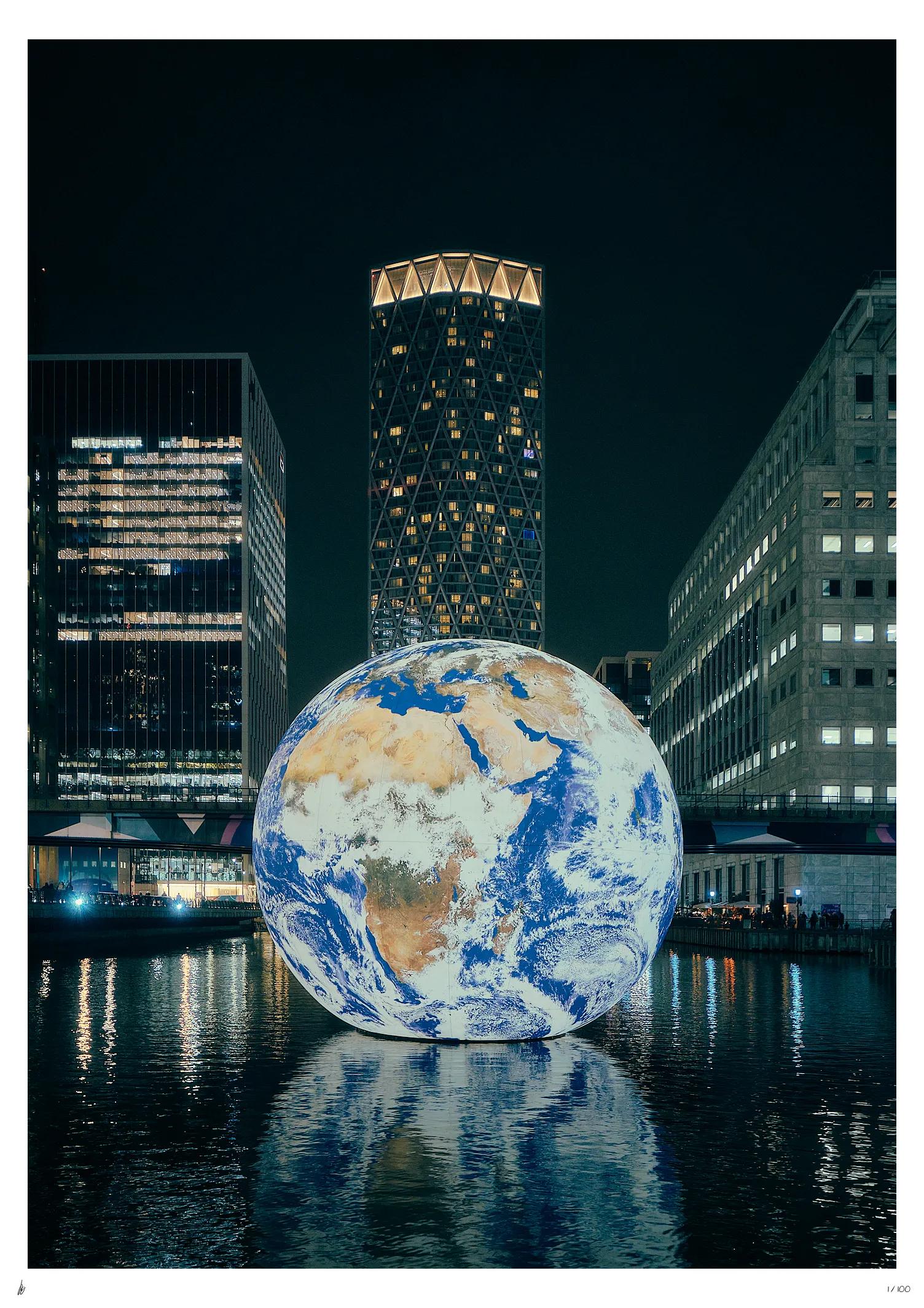 Floating Planet, Photo Print