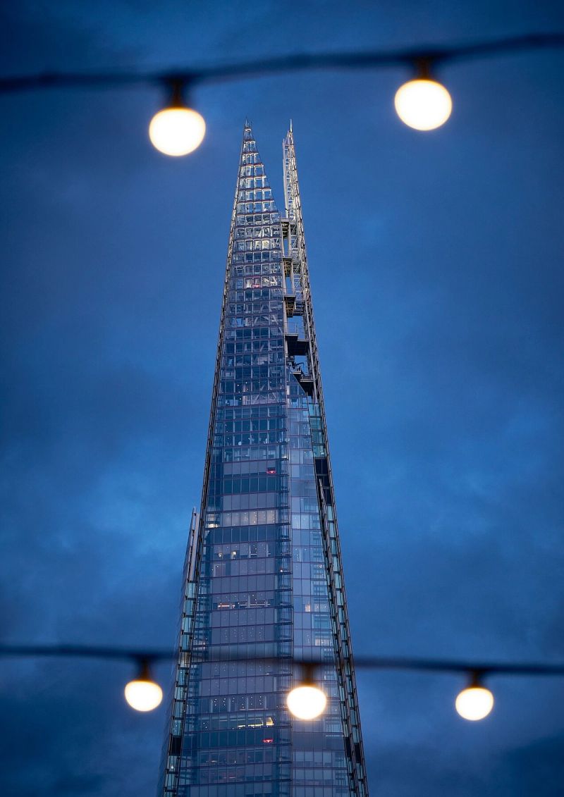 Azure Ascent - The Shard at Twilight