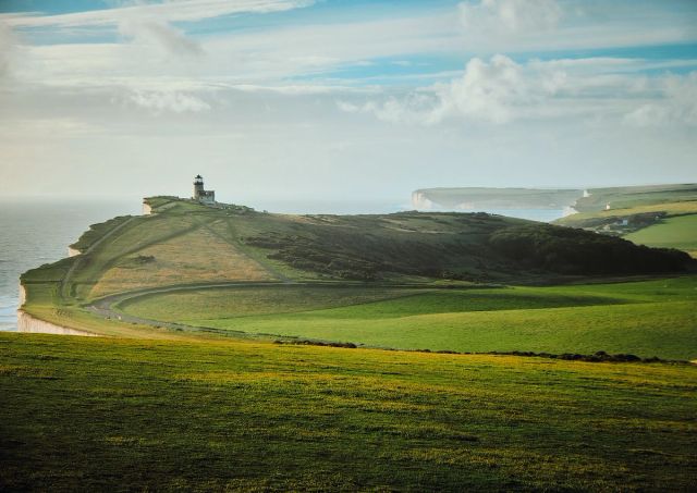 Seven Sisters Cliffs - Coastal Photo Print fine art photography print by Boyan Georgiev