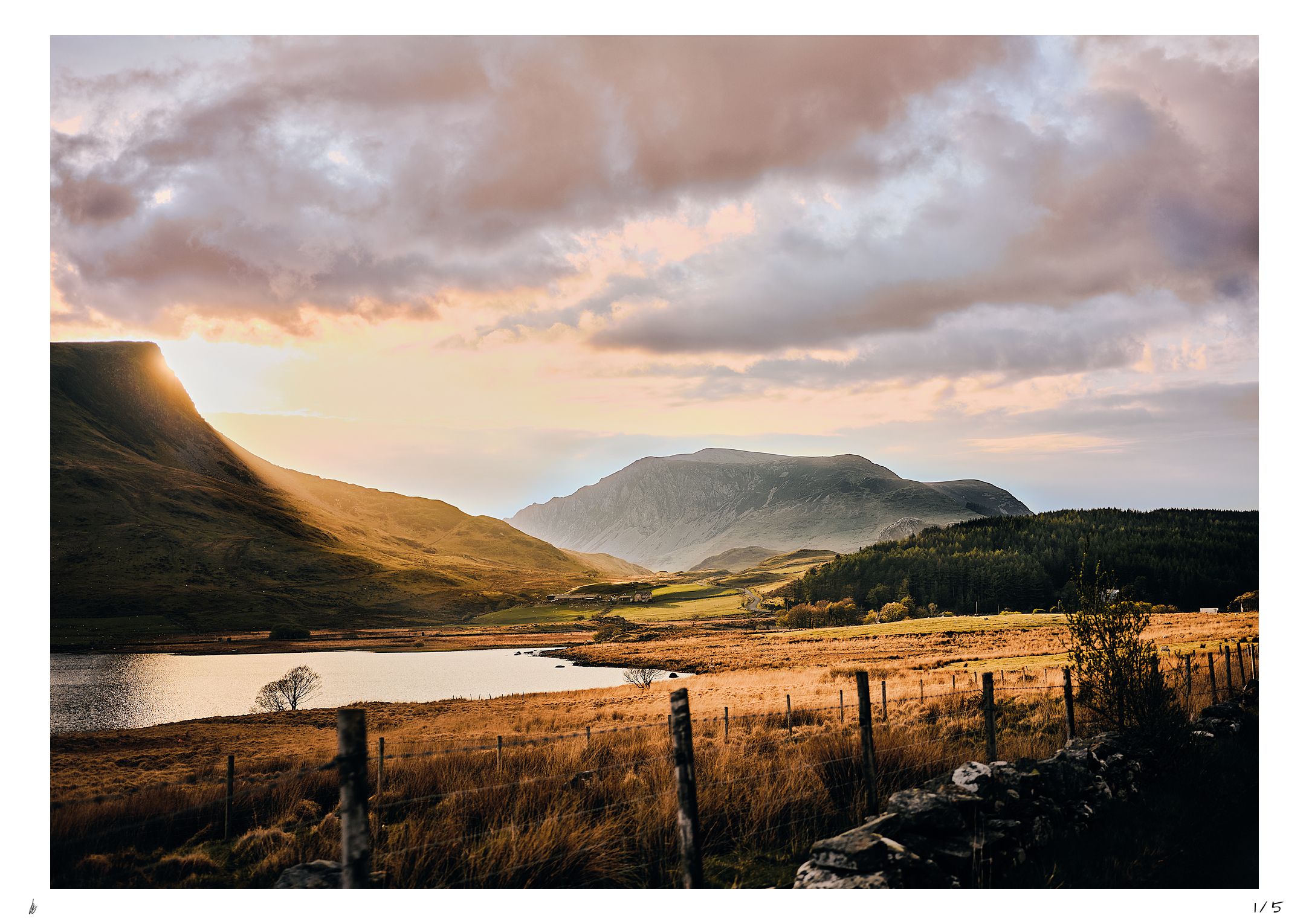 Snowdonia, Wales - Nature Print