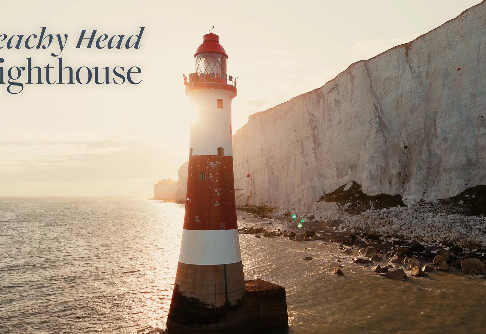 Beachy Head Lighthouse - Aerial Film