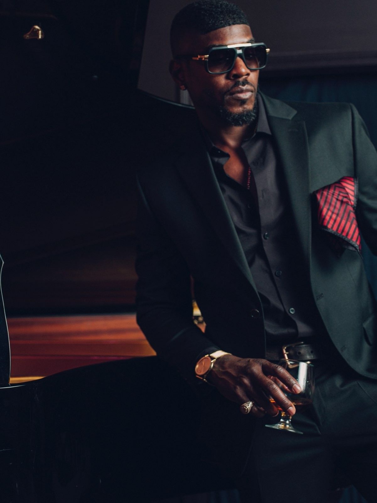 Tony Hightower promo photo jazz vocalist and entertainer