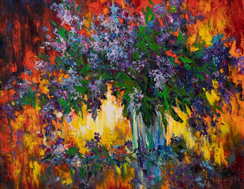 Lilac Against Light