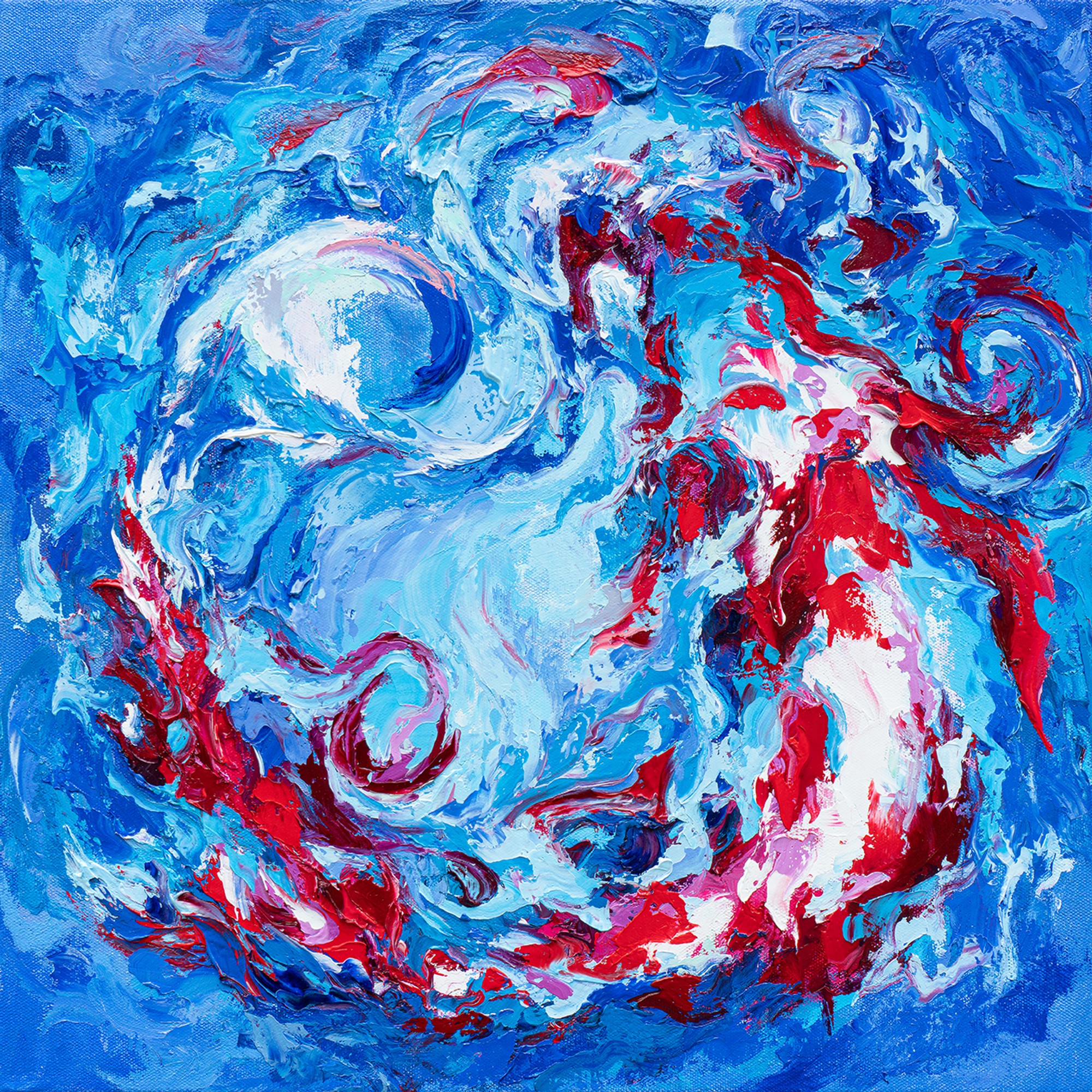 Series-Life In the World-10, oil on canvas, by Vitaly Leshukov