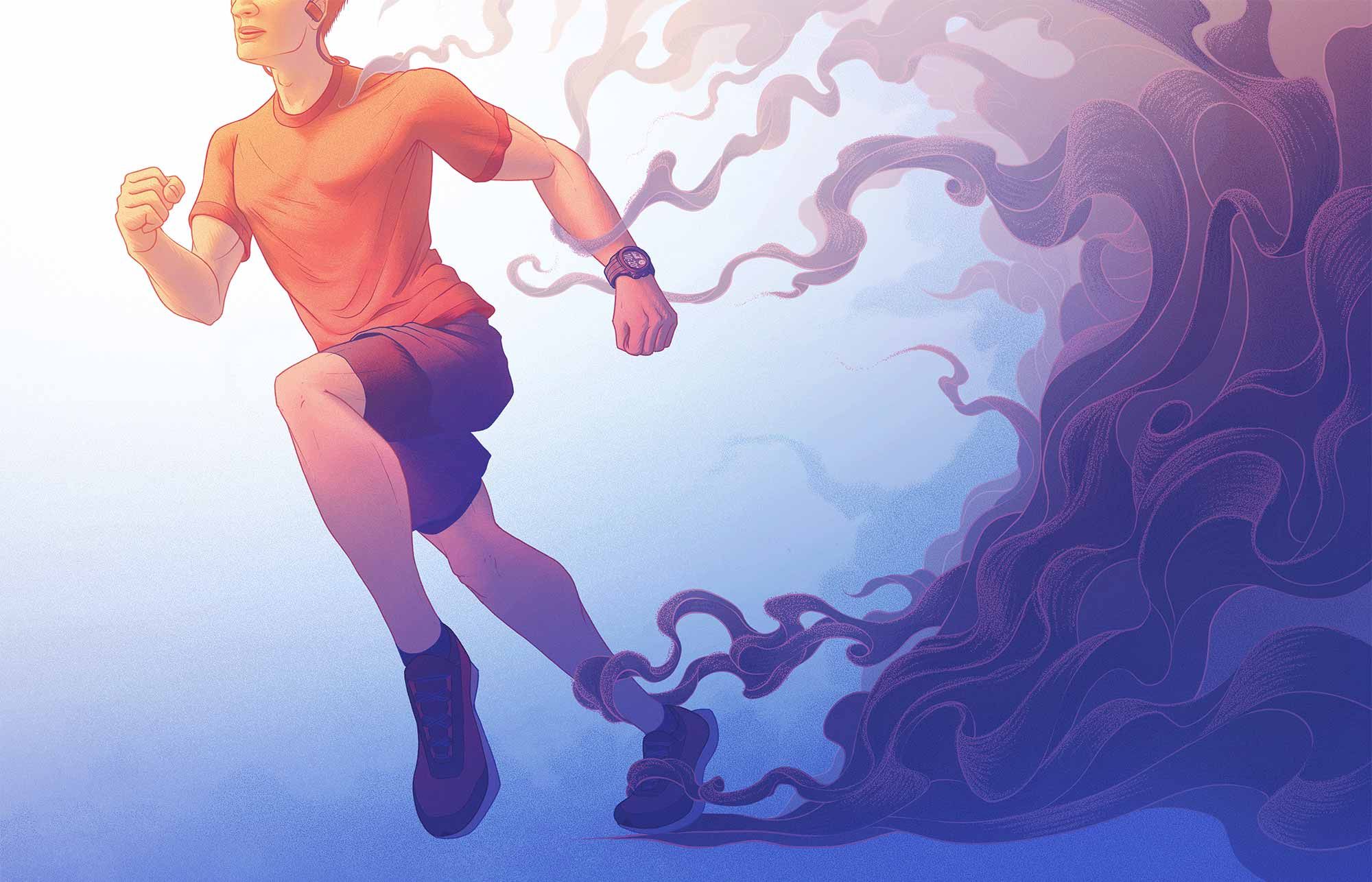 Outrunning Anxiety