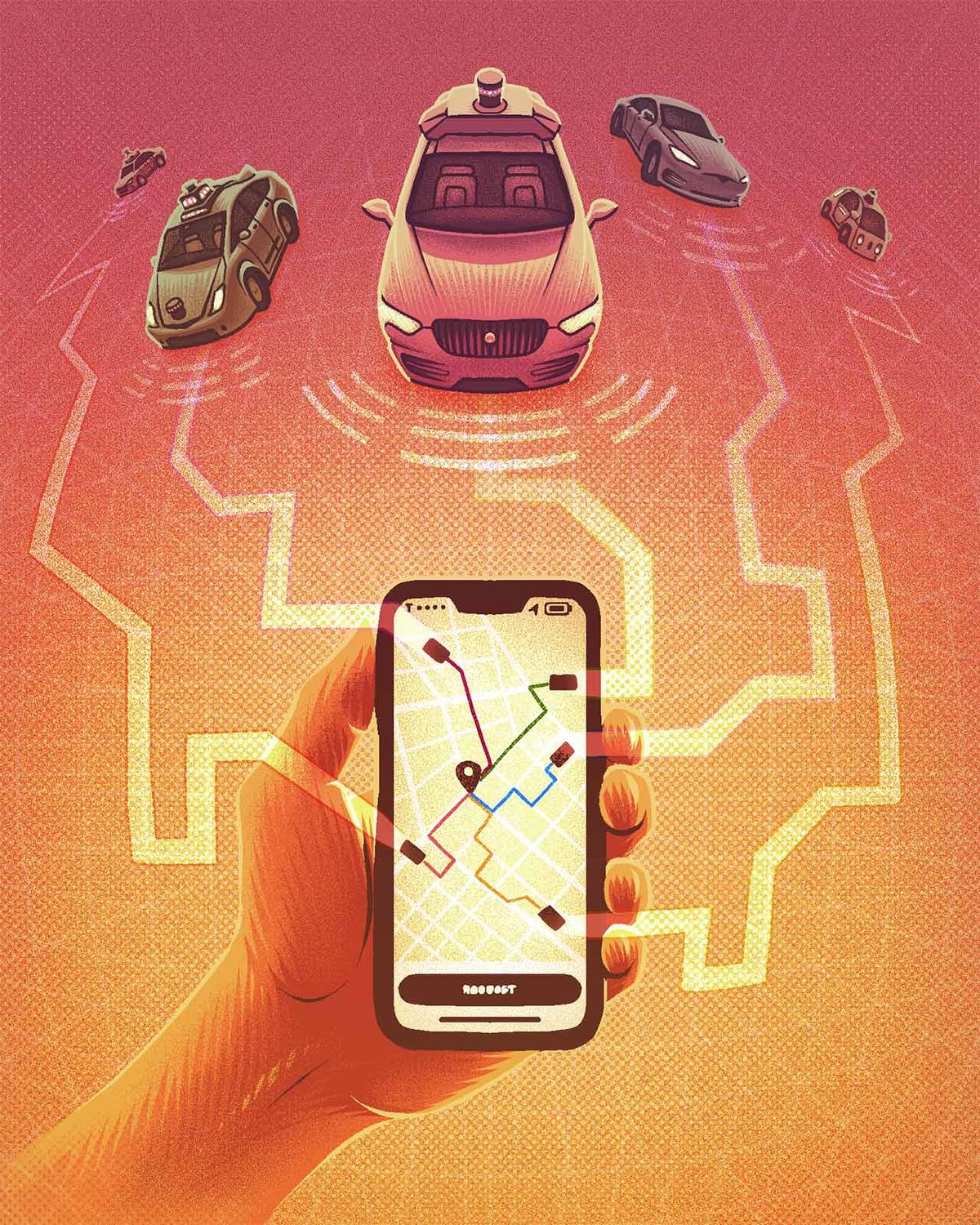 The Self-Driving Race