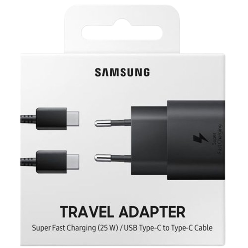 Samsung CHARGEUR SECTEUR 25W + câble type-c