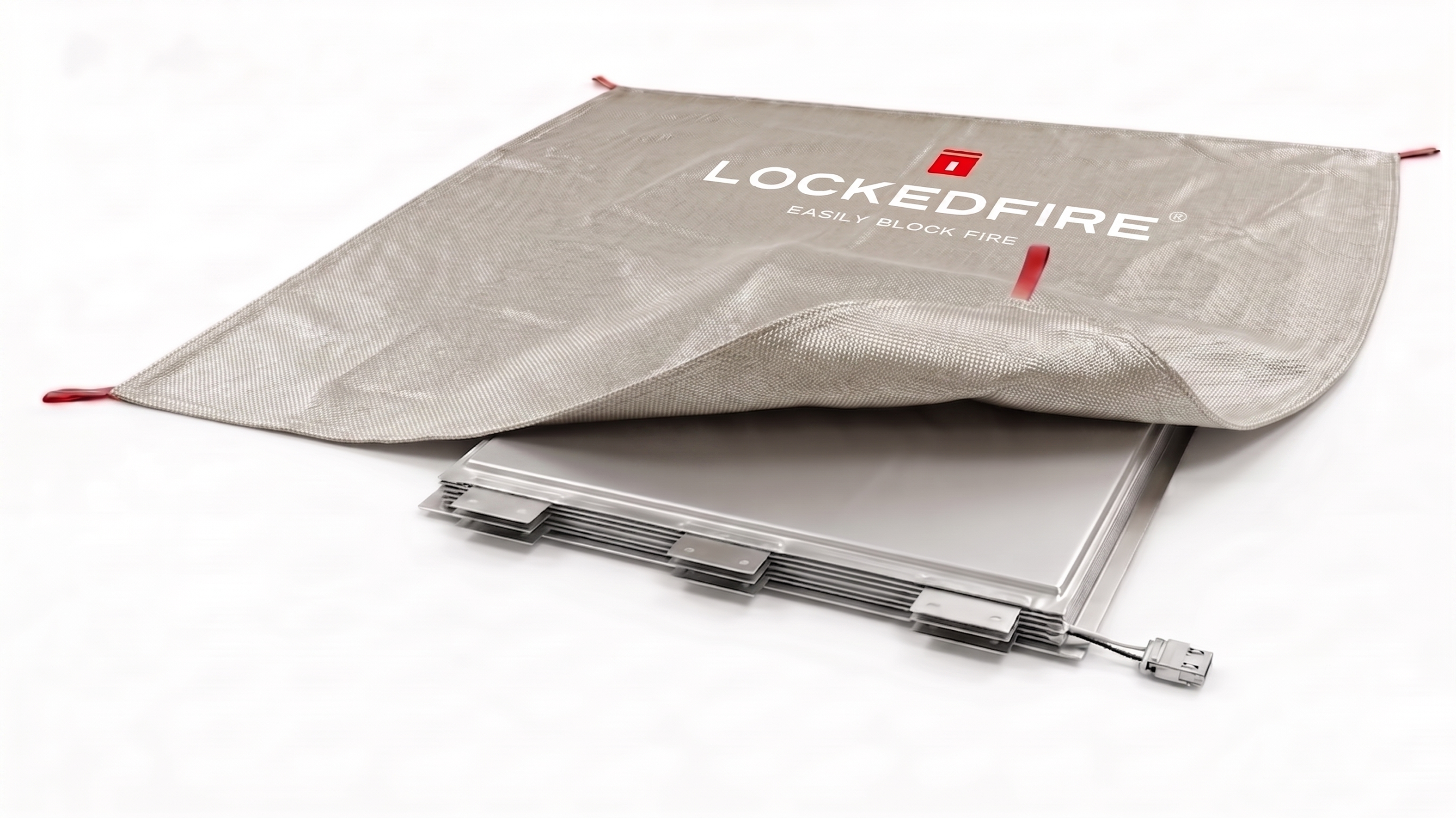 LOCKEDFIRE LI-ION / LIPO Batarya Ve Pil Silika Yangın Müdahale Örtüsü