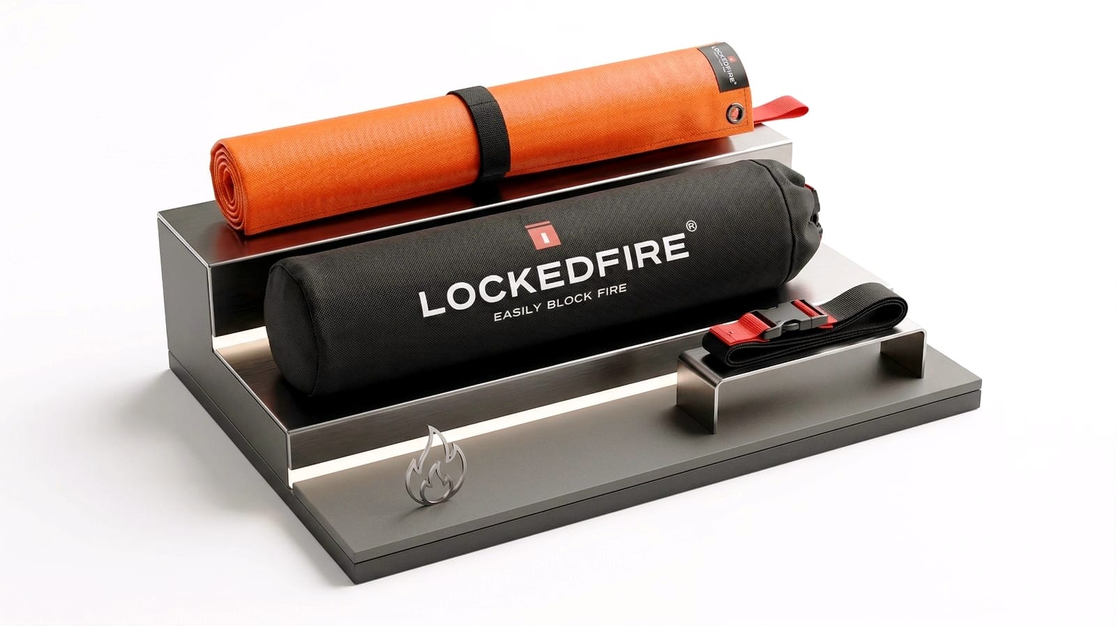 LOCKEDFIRE Yanmaz Isı Yalıtımlı Kamp Çadırı Zemin Matı