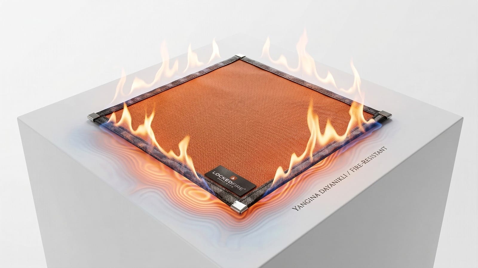 LOCKEDFIRE HOT MAT Masa-Tezgah Koruyucu Isı Yalıtım Matı